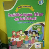 buku modul pengayaan/lks agama islam k13 kelas 6 smtr 1 bina