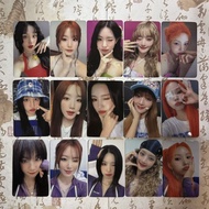 Korea Daigou gidle mini7 Girl Baby ms Shanghai Lucky Card Ye Shuhua Song Yuqi Zhao Meiyeon ABC Style