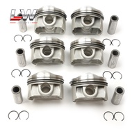 Pin 22mm STD 84.51mm Piston & Ring Set 06E 107 066 DM For VW Touareg Audi A4 A5 A6 A8 Quattro Q7 3.0