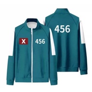 Squid Game Thin Jacket Sports Korean Drama 456 Sung Ki Hoon Tv Competition Suit Contestants Disagree