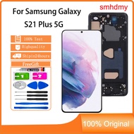 smhdmy Ori AMOLED For Samsung Galaxy S21 Plus 5G LCD Display Touch Screen With Frame Replacement