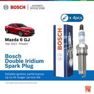 Bosch Double Iridium Spark Plug for Mazda 6 Sedan GJ 3rd Gen (4 Pcs/Set) VR7NII33X