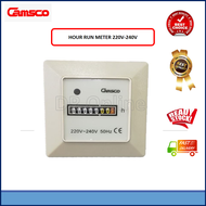 CAMSCO HOUR RUN METER 0 ~ 99999.99 Hours AC 220V ~ 240V 50HZ