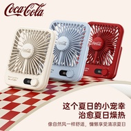 Coca-Cola Coca-Cola C3 Desktop USB Small Fan Mute Office Student Long Battery Life Mini Portable T70