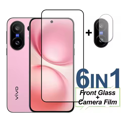 Full Cover Tempered Glass For ViVo X200 FE Glass ViVo X200 FE Screen Protector Protective Camera Len