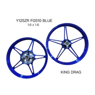 YAMAHA SPORT RIM FG510 BLUE KING DRAG Y16 Y15 Y125ZR LC135 V8 FI LC135 5S SPORT RIM 1.6x1.6