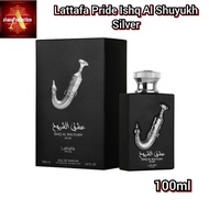 Lattafa Pride Ishq Al Shuyukh Silver Natural Spray Eau De Parfum 100ml