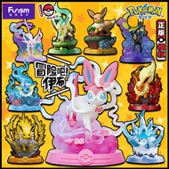 Figur Pokémon yang Menarik: Eevee Blind Box, Fairy Eevee, Pokémon Pikachu, Aksesori Koleksi