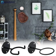 GRANDSTORE Wall Mounted Baseball Storage Rack No Paint Peeling Baseball Storage Rack Household Displ