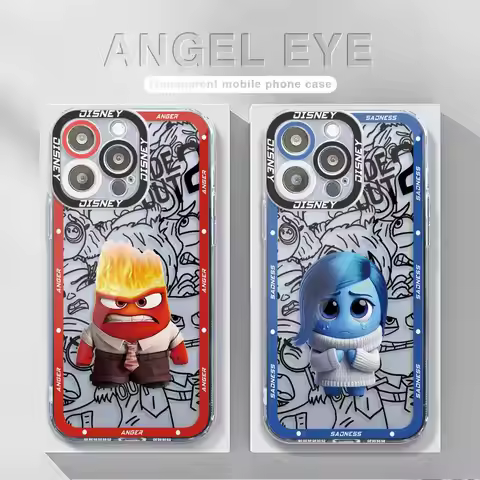 Disney Inside Out phone Case for Mi 11 Lite 5G 11T Pro Redmi 9A 10A 10C 12 4G 12C 13C 4G5G Poco X3 N