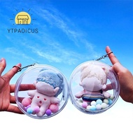 YURUYI  Outdoor Bag, 10cm Doll Plastic Doll Display Box, Bag Decoration Multicolor Dia. 12/14cm Stor