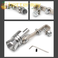 BETTER-MAYSHOW Turbo Sound Whistle, L/XL Aluminum Exhaust Pipe Turbo Sound Whistle, Universal Fake Turbo Whistle