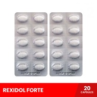 REXIDOL Forte x 20 tablets Paracetamol + Caffeine (For the relief of multiple types of pain), health