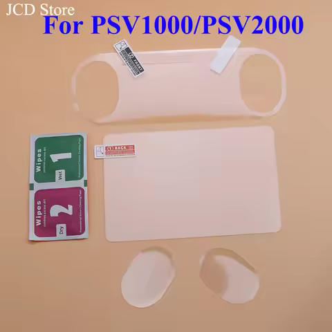 Tempered Glass Clear Full HD Screen Protector Cover Front Back Film Guard for Psvita PS Vita PSV 100