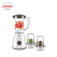 Kenwood Blender Smoothie Maker 400W 1.5L With Grinder Mill, Chopper Ice Crush Function BLP10.C0 Whit
