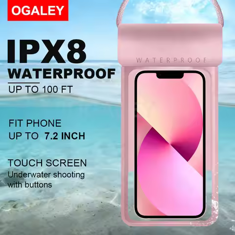 IPX8 Universal Underwater Waterproof Case For iPhone 13 Waterproof Bag For iPhone 13 18 15 16 17 Pro