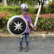 Halloween Toy Male Armor Warrior Knight Costume Roman Costume Armor Performance Costume Parent-Child