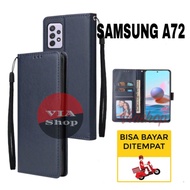 HP WALLET COVER SAMSUNG A72hp PREMIUM LEATHER FLIP CASE COVER