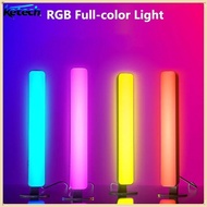 LIXINCORDA RGB LED Light Bars 16 Colors Music Sync Rhythm Lamp TV Backlight for PC Gaming Room Books