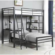 💎官方認證商戶💎loft bed 高架床 上下格床 閣樓床 碌架床 上下床 雙層床 上下鋪 兒童床 成人床 單人床 雙人床 交錯式上下床 儲物床