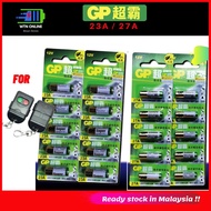 GP Battery 23A/27A Suitable for DCmoto Autogate And Car Remote Alarm