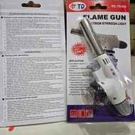 Flame Gun / Tembak Korek Api Gas / Peleleh Mozarela Saos Mentai / Tembak Torch Api Kualitas Bagus Ga