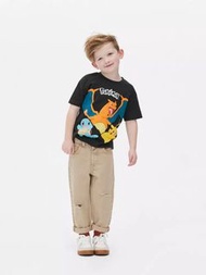 Pokemon Tee 比卡超短袖衫