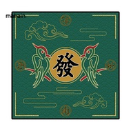 [Ma] Noise-reducing Desk Mat Table Cover Foldable Anti-slip Mahjong Table Mat Noise Reduction Board Game Cover for Southeast Asian Gamers