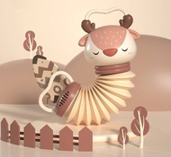 (9M) 730Baby Accordion Muzik Mainan Bayi Baby Music Toy Elephant Hand Organ Children Style Education