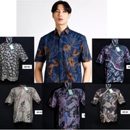 Men's Short Sleeve Batik Shirt/Men's Batik/Batik Print