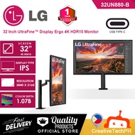 NEW LG 32UN880-B 32 Inch UltraFine™ Display Ergo 4K HDR10 Monitor USB Type-C