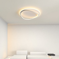 NSimple Bedroom LightledCeiling Lamp Modern Fashion Nordic round Lamp in the Living Room Study Lamp Warm Lamps