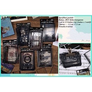 15Pcs Aesthetic PET Stickers Deco Scrapbook Stickers Cute Stickers Journal Stickers Frame Deco Journ