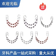 Decorative Denture Practice Colorful Circle Cartoon Cat Flower Teeth Set Ornaments Dental Fashion Ho