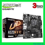 MAINBOARD GIGABYTE A520M K V2 DDR4 SOCKET AM4