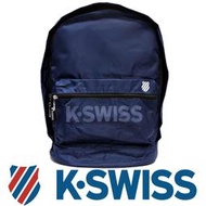 鞋大王K-SWISS BG030-(400藍色)、008(黑色) 30×18×42㎝運動後背包【特價出清】