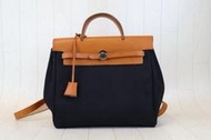 「JL精品代購」 🇯🇵日本中古屋Hermes herbag 雙肩包/後背包
