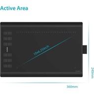 Huion Inspiroy H1060P Graphics Drawing Tablet, a 10 x 6.25-inch tablet designed for digital art