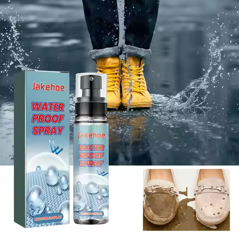 Jakehoe Nano Waterproof Decontamination Spray, Jacket Shoes Upper Waterproof Snow-proof Cleaning Dec