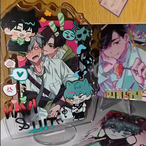 Alien Stage Ivan Till Acrylic Photocard Holder Idols Photo Frame 3 Inch Card Display Stand Desktop D