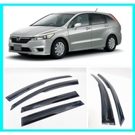 Honda Stream 08y-Above (RN6/7/8/9) 3.5 INCH MUGEN Style High Quality Air Press Window Door Visor