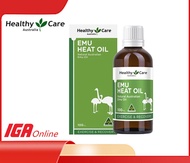 [EXP 07/2028] Healthy Care Emu Heat Oil - Joint Paint Relief Oil ( 100 ml ) ( Made in Australia )