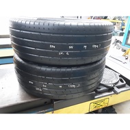 Used Tyre Secondhand Tayar CONTINENTAL UC6 SUV 225/55R19 60% Bunga Per 1pc