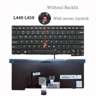 คีย์บอร์ดแล็ปท็อปดั้งเดิมใหม่สำหรับ Thinkpad Lenovo T450 T460 T450S L440 L450 L460 T431S L470