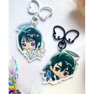 Alien stage keychains, Sua, Ivan, ALNST Fan merch