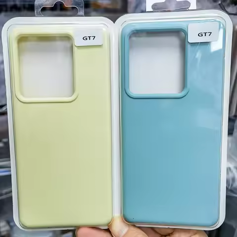 Genuine Real Liquid Silicone Protector Case For Realme GT7 Pro / Realme GT7