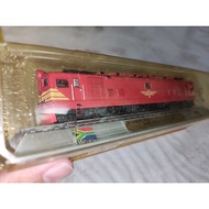 [Ready Stock 1] Words If You Are Interested in South Africa Railway 4E Train Model N Scale Alloy Sta