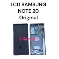 jual lcd samsung note 20 / note 20 ultra frame original