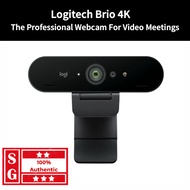 Logitech BRIO Webcam with 4K Ultra HD Video & HDR 960-001723 --- Brio 4K Ultra HD Webcam Logitech We