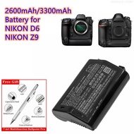 Camera Battery 10.8V/2600mAh/3300mAh EN-EL18d for NIKON D6,Z9